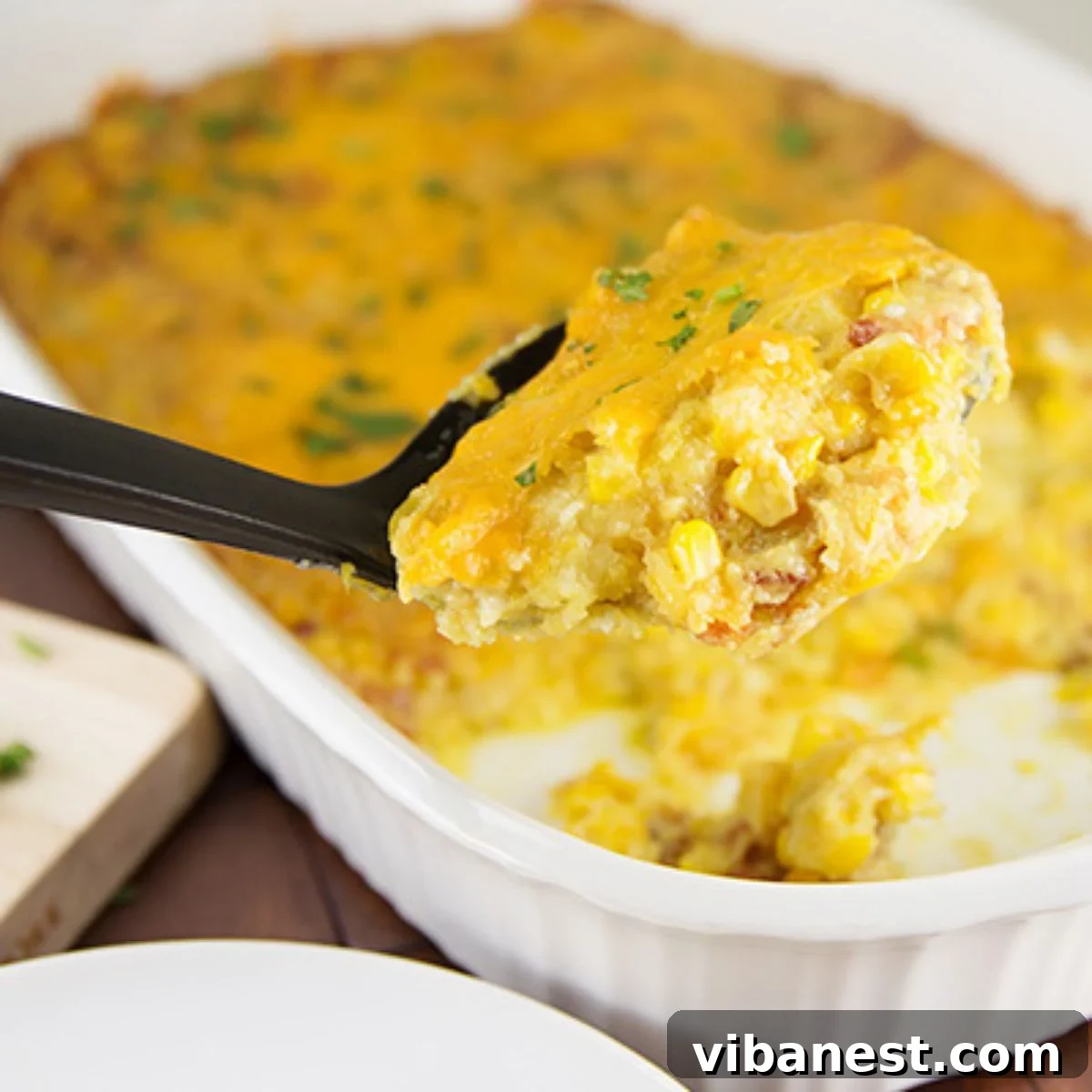 Simple Golden Corn Bake 2 easy baked corn casserole