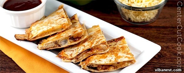 Irresistible BBQ Ranch Chicken Quesadilla, golden brown and perfectly filled