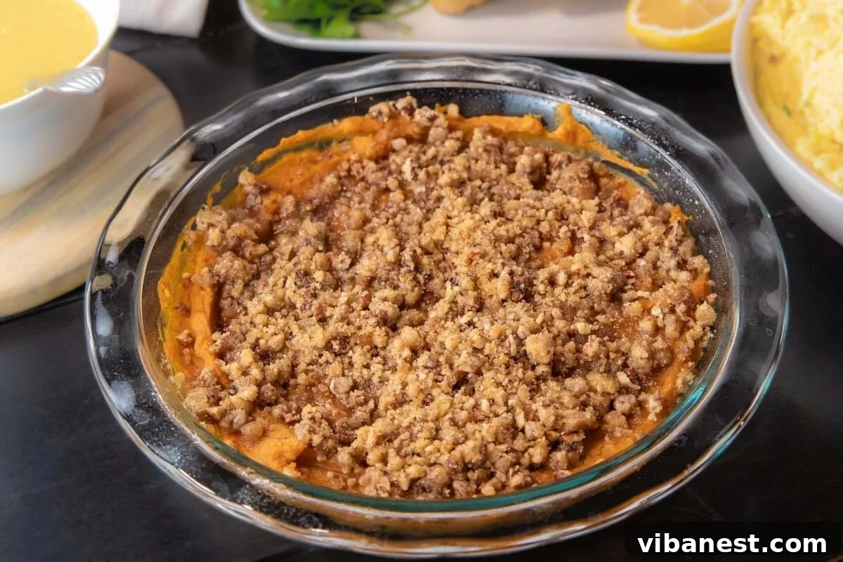 Ruth's Chris Style Sweet Potato Casserole 3 bowl of sweet potato casserole