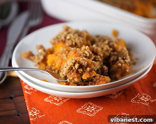 Sweet Potato Casserole Sweet Potato Casserole with pecan topping