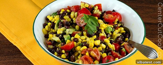 corn and black bean salad.jpg Corn and black bean salad