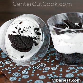 No-Bake Oreo Pie Cups Ready to Serve Individual Oreo Pie Cups