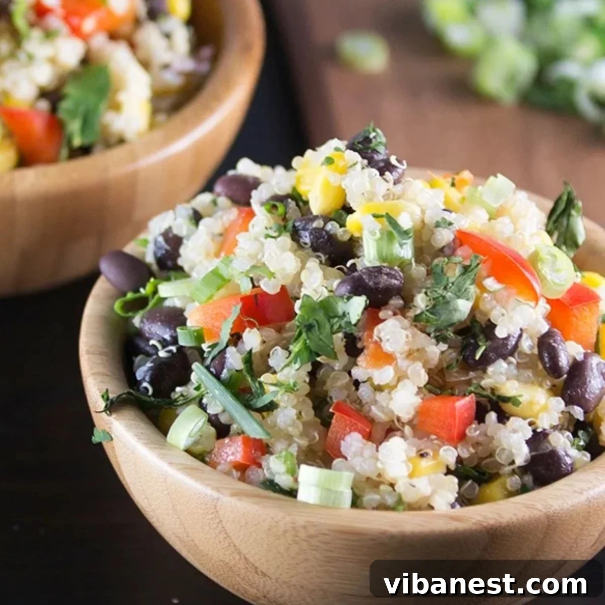 Vibrant Southwest Quinoa Bowl 2 southwest quinoa salad