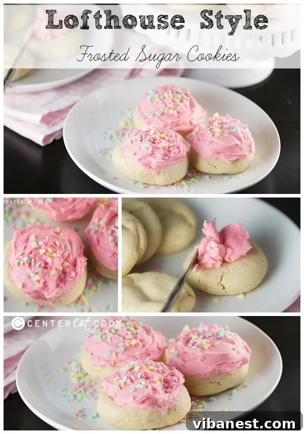 Lofthouse style collage.jpg Lofthouse sugar cookies - a classic soft frosted cookie