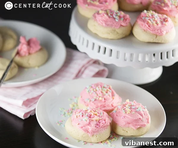 lofthouse style cookies 3.jpg Lofthouse sugar cookies recipe - homemade with a creamy frosting