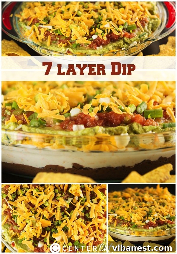 seven layer dip collage.jpg Seven layer dip collage