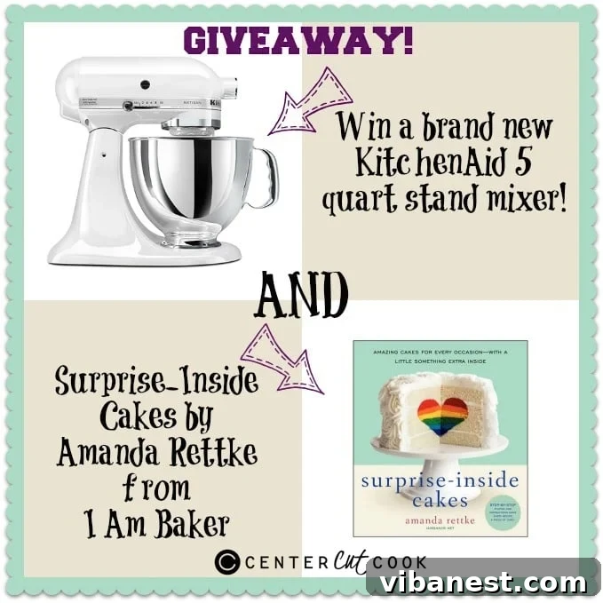 KitchenAid Stand Mixer and Surprise-Inside Cakes Giveaway KitchenAid Stand Mixer and Surprise-Inside Cakes Cookbook