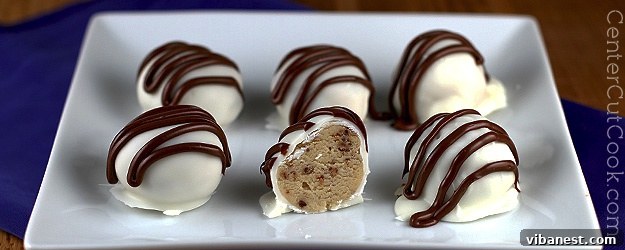 Decadent Chocolate Peanut Butter Cookie Dough Truffles