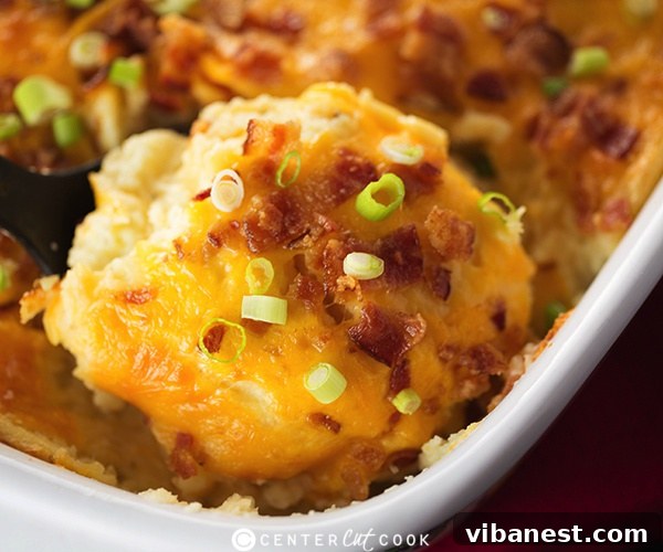 loaded baked potato casserole 3.jpg loaded potato casserole with cheese and bacon