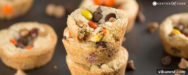 reese's cookie cups.jpg Delicious Reese's cookie cups, a perfect treat for peanut butter lovers