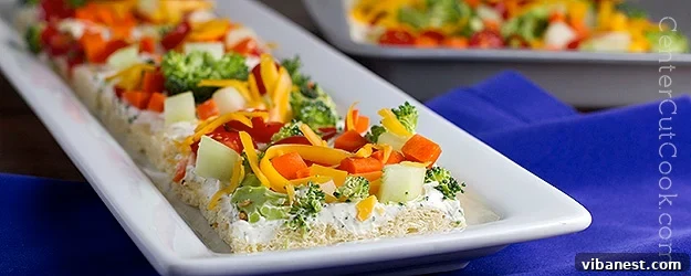 Delicious and healthy veggie pizza