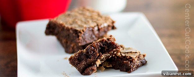 Triple chocolate fudge brownies