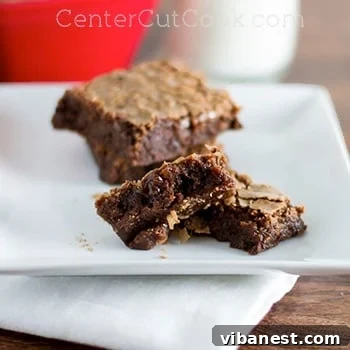 Delicious Triple Chocolate Fudge Brownies Triple chocolate fudge brownies 2