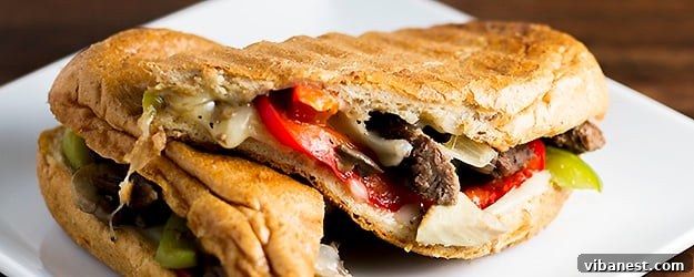 Easy steak sandwich