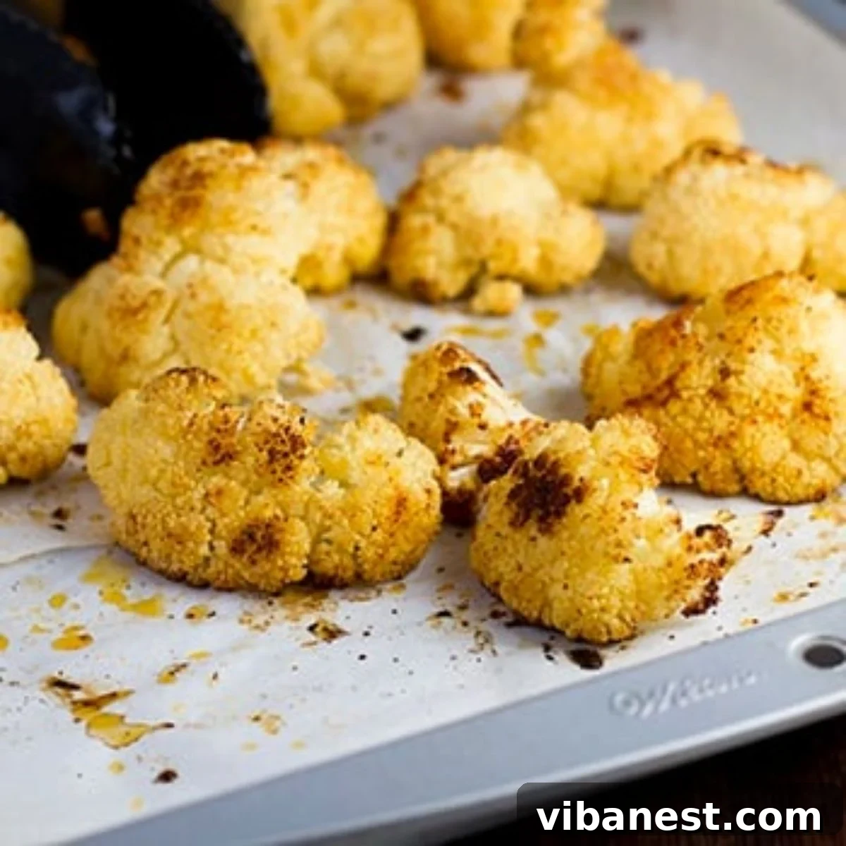 Roasted Cauliflower Popcorn Bites 2 Crispy Roasted Cauliflower Popcorn
