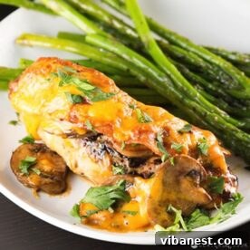 Alice Springs Chicken, a delicious meal served with mashed potatoes.