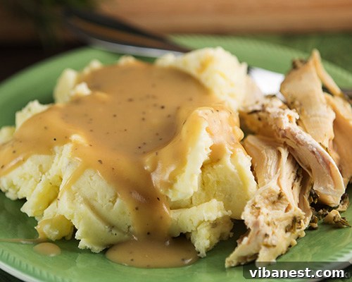 mashed potatoes 3.jpg The best mashed potatoes for Thanksgiving dinner, generously topped with fresh herbs.