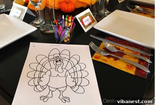 Kids' Activity Thanksgiving Thanksgiving Coloring Pages for Kids