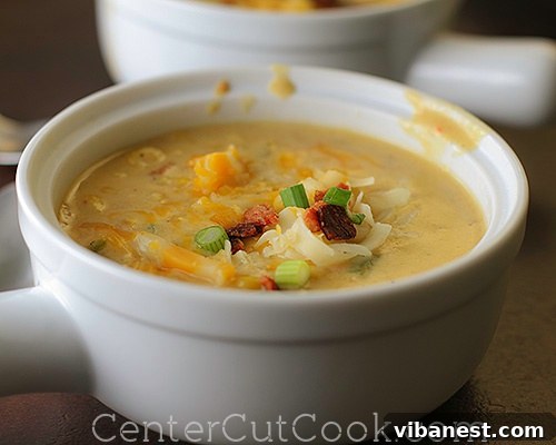 Cheesy corn chowder 4