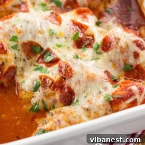 Cheesy Chicken Pizza Perfection 3 easy pizza chicken bake