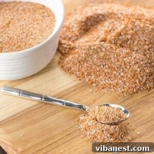 bowl and spoon with dry rub for ribs, chicken, and more.