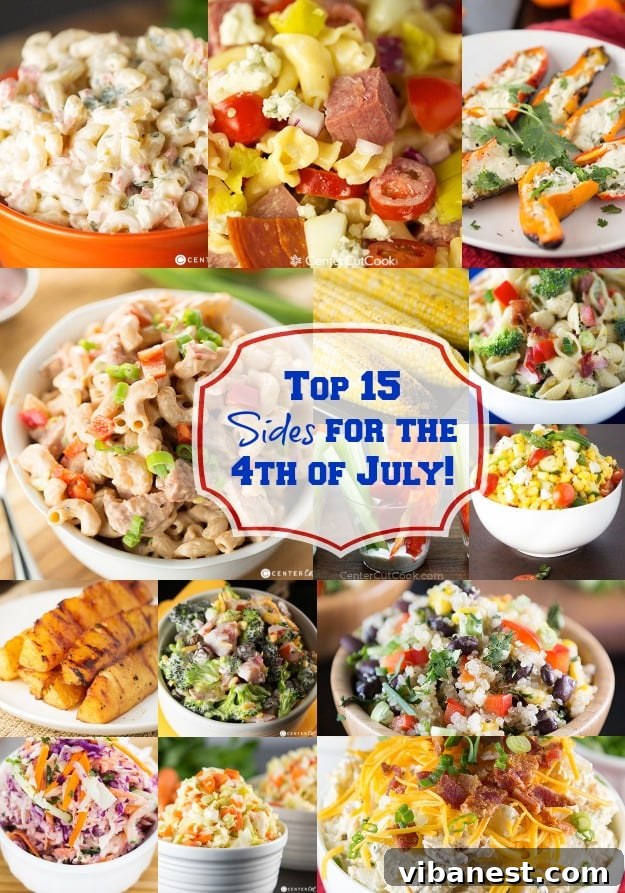 Top sides for fourth of july 2