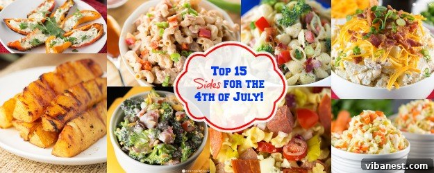 Top sides for fourth of july
