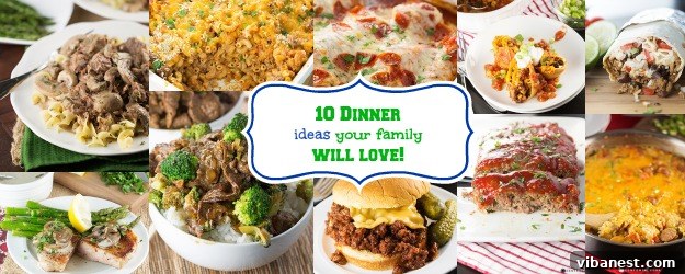 Delicious and easy dinner ideas for busy weeknights