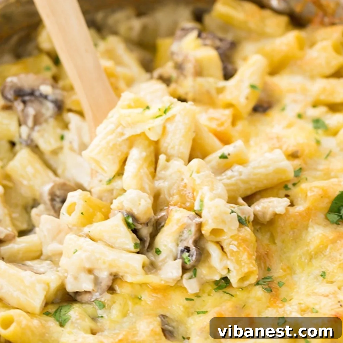 Triple Cheese Rigatoni Bake 2 three cheese baked rigatoni