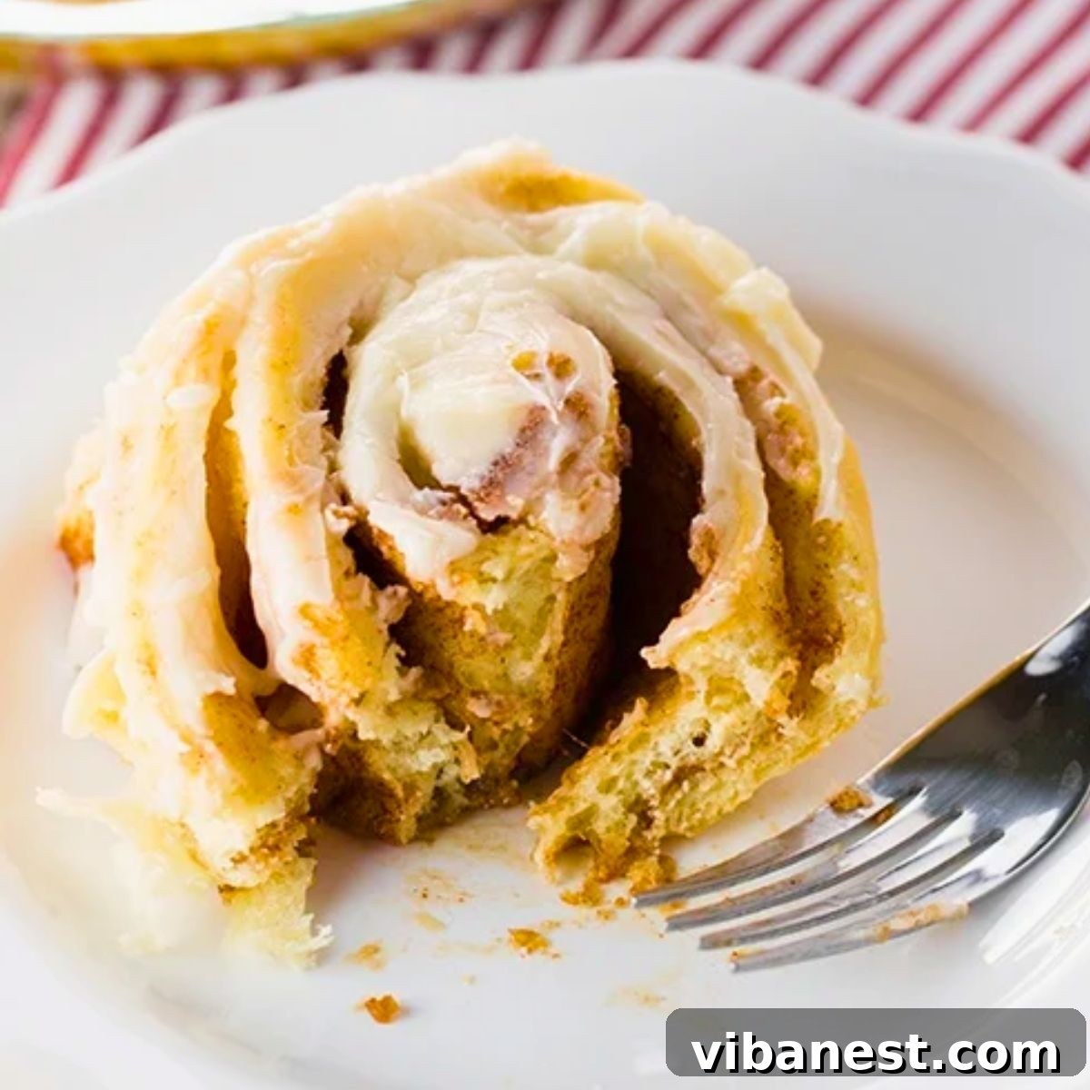 Divine Homemade Cinnamon Rolls 3 cinnamon rolls from scratch with cream cheese icing