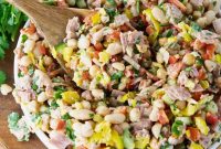 Hearty Italian Bean Salad with Herbs and Vinaigrette